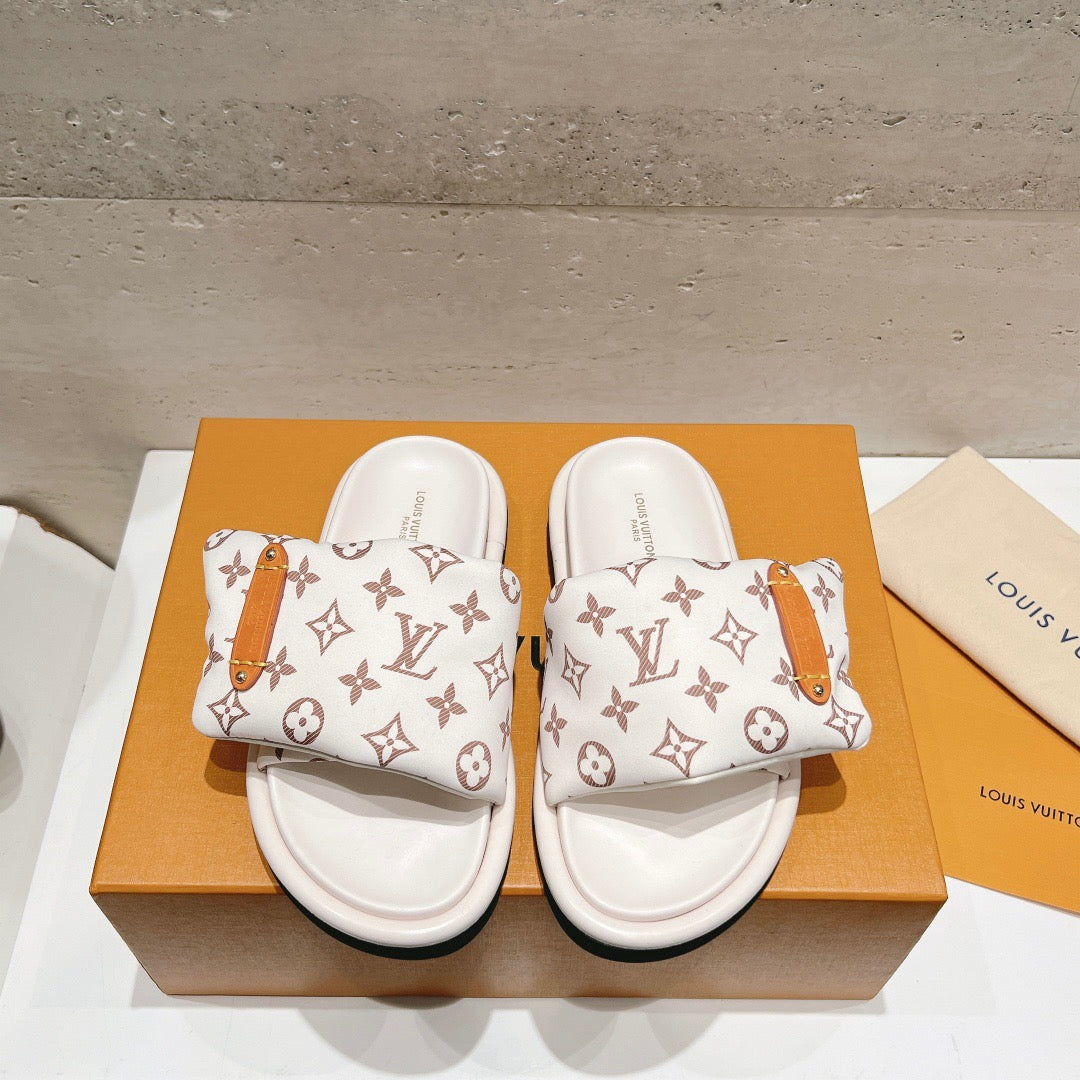 25 Down Filled Velcro Flip Flops
