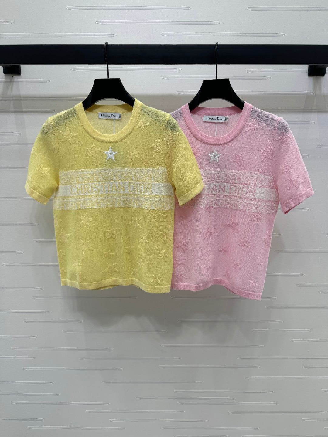 25 Colorblocked Logo Knit Short Sleeve