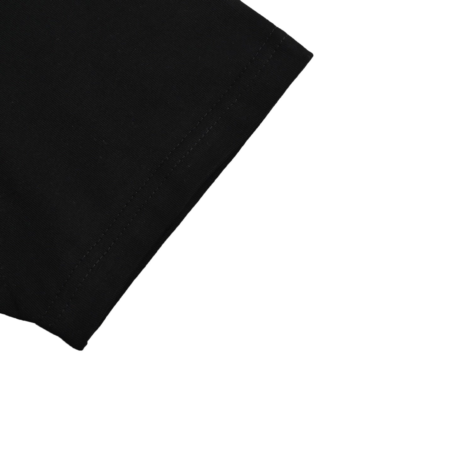 25ss cursive letter embroidery short sleeved shirt