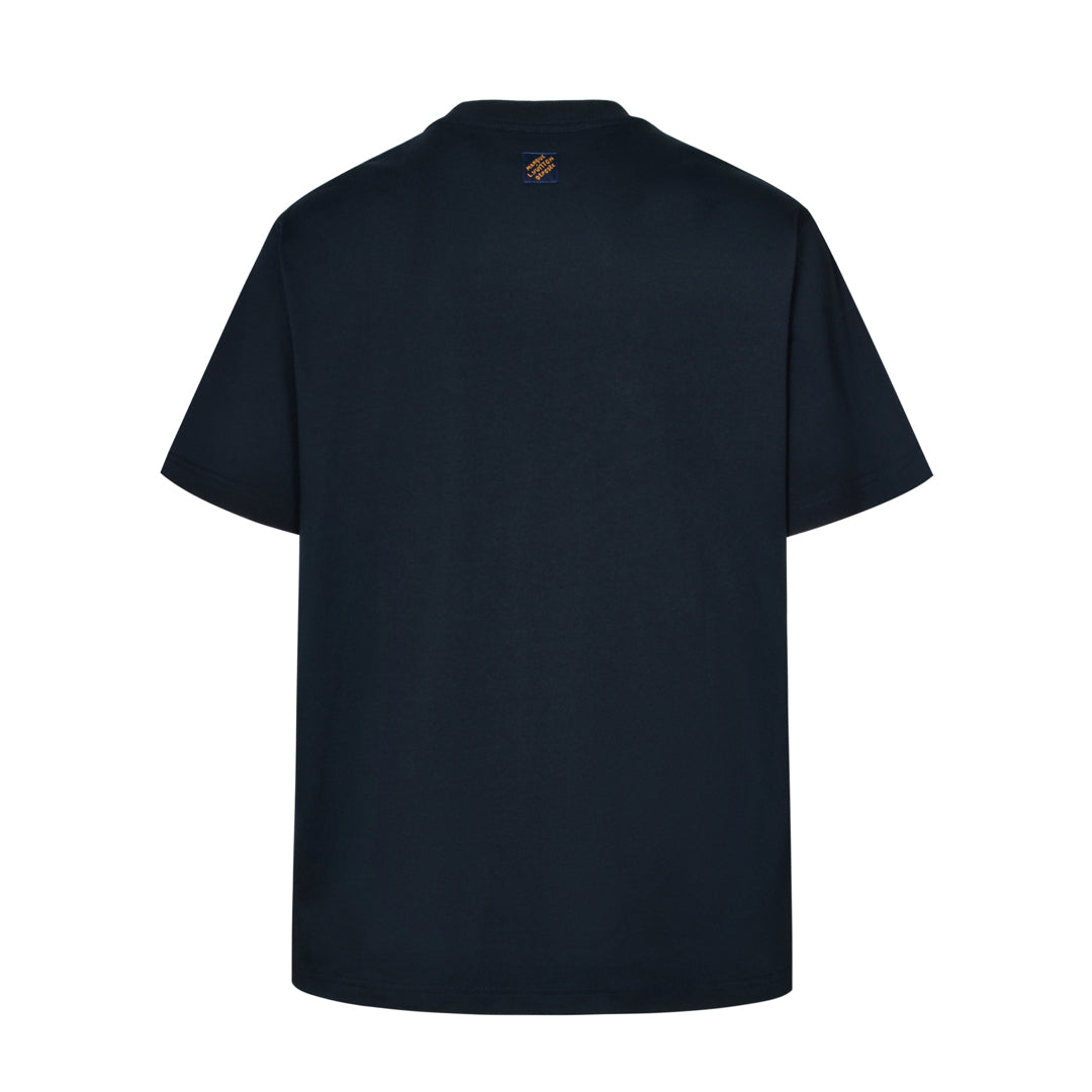 25ss Sequin embroidered short sleeves