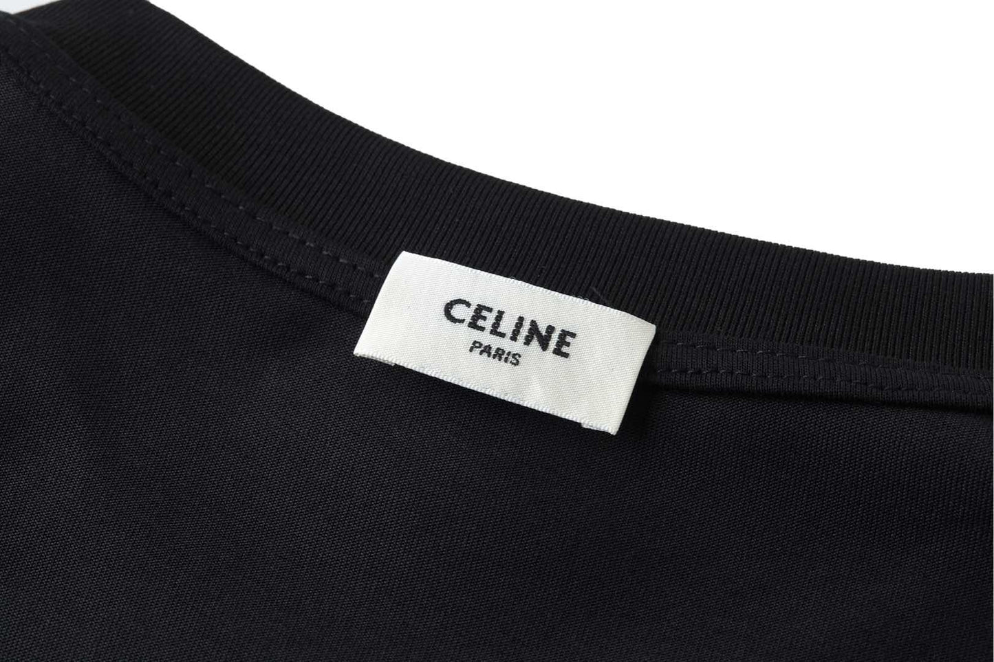 25ss Inscription embroidered short sleeves