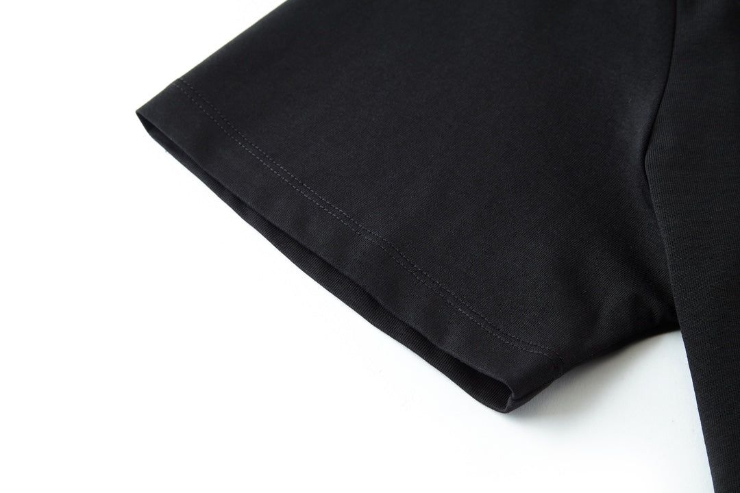 25ss embroidered bunny short sleeves