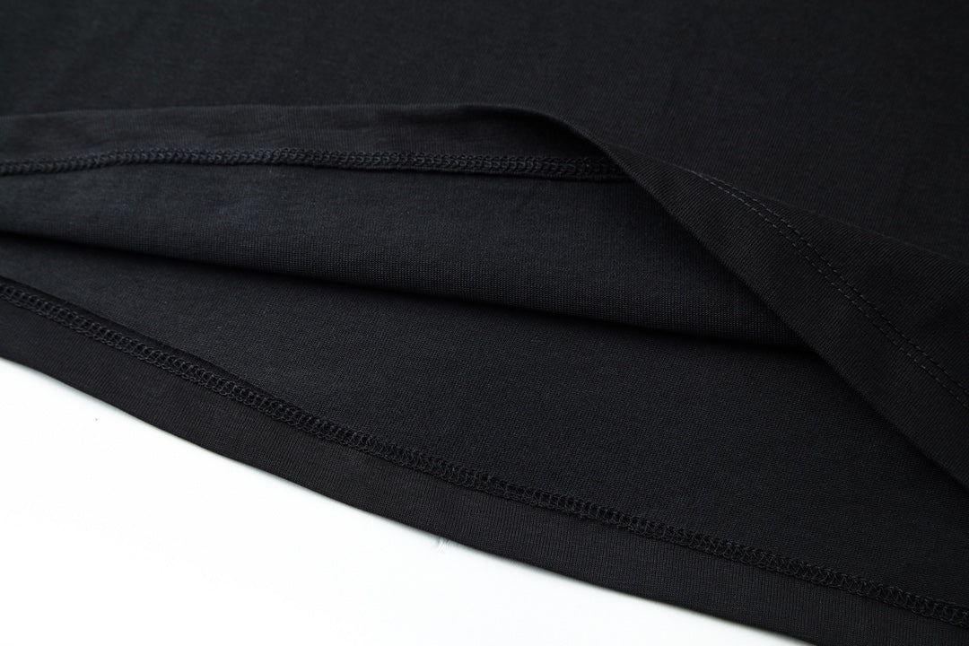 25ss embroidered bunny short sleeves
