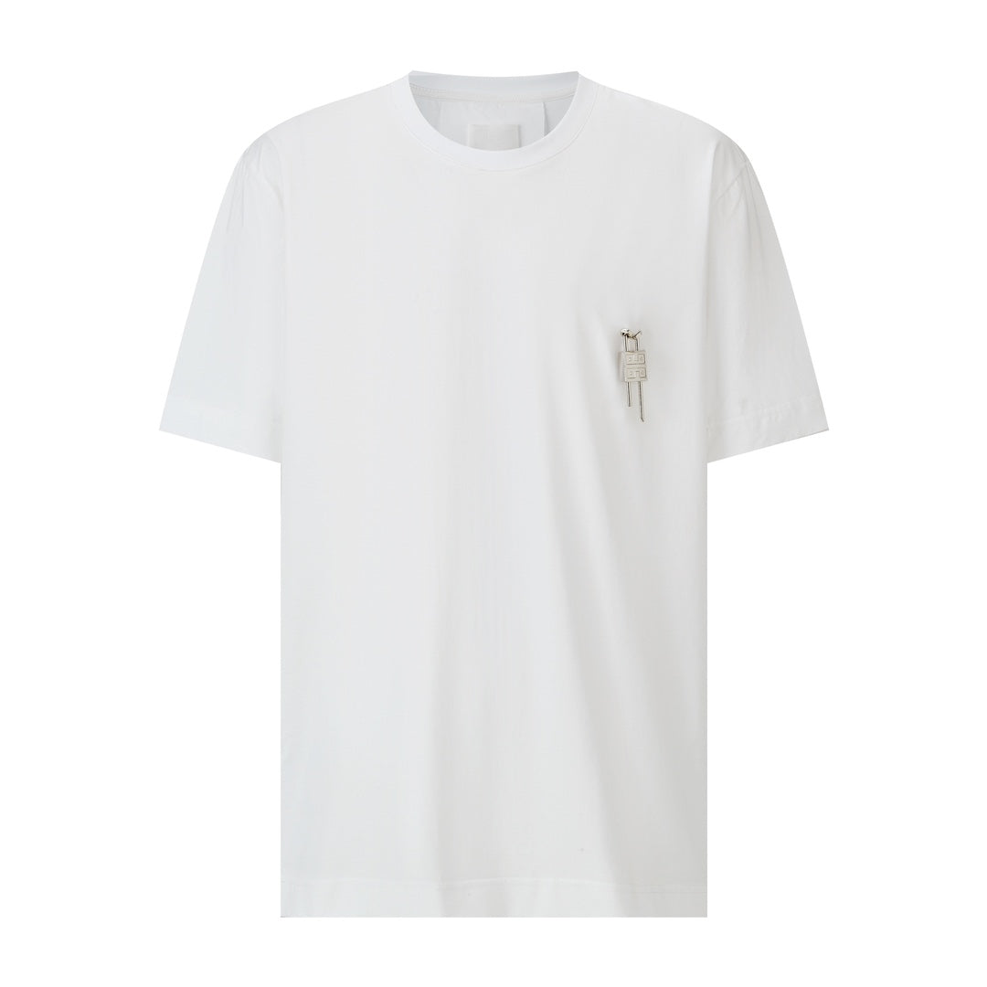 Lock pendant short sleeves