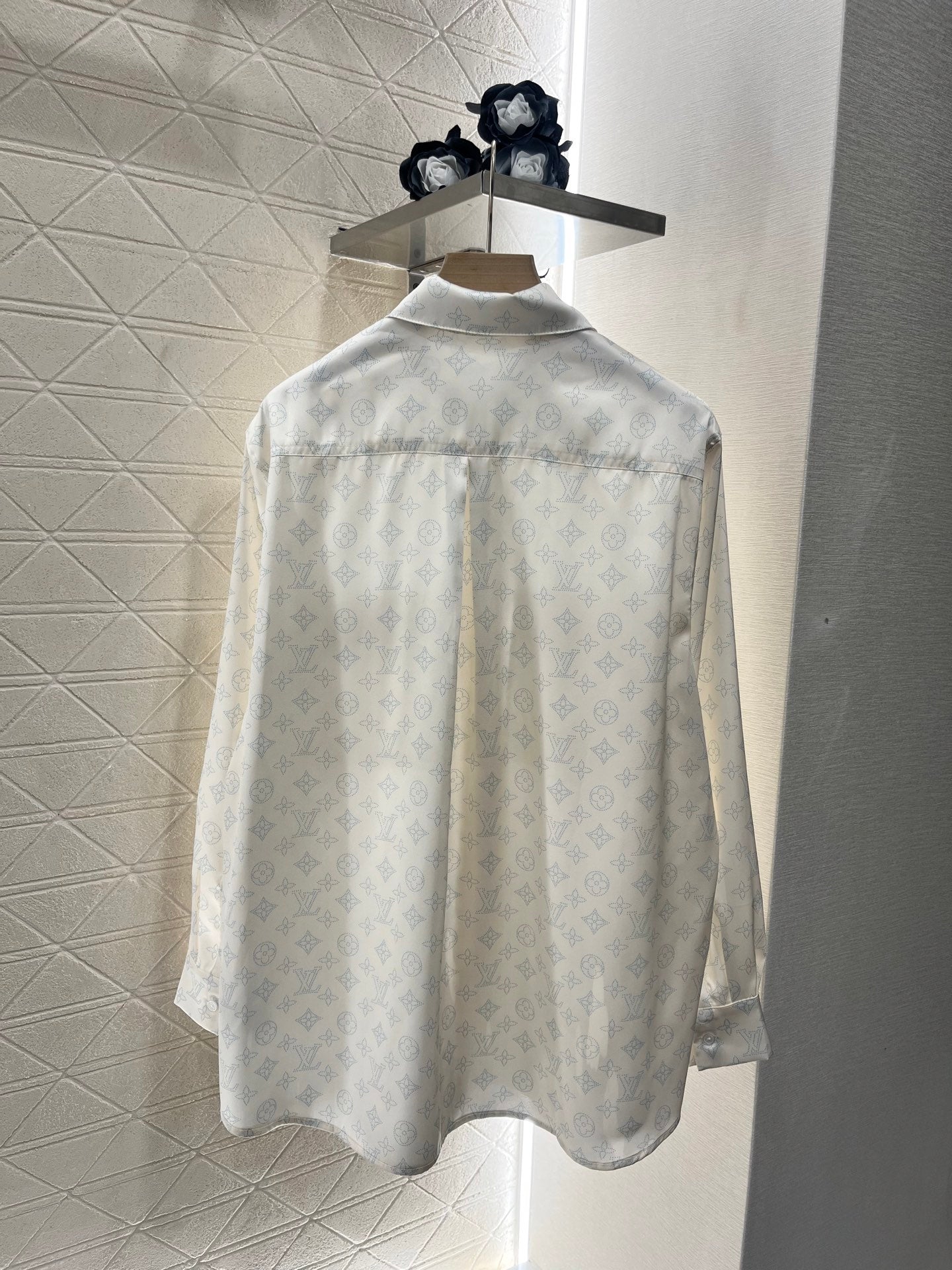 25SS Collar printed shirt