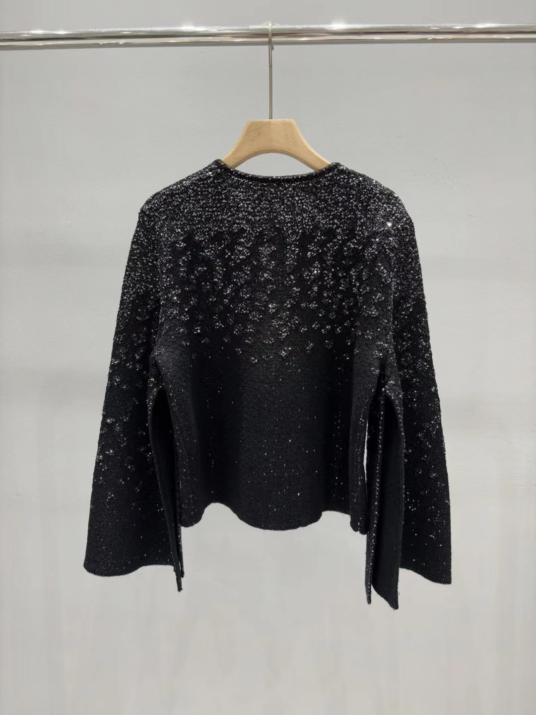 25ss Sparkling special yarn knitted cardigan