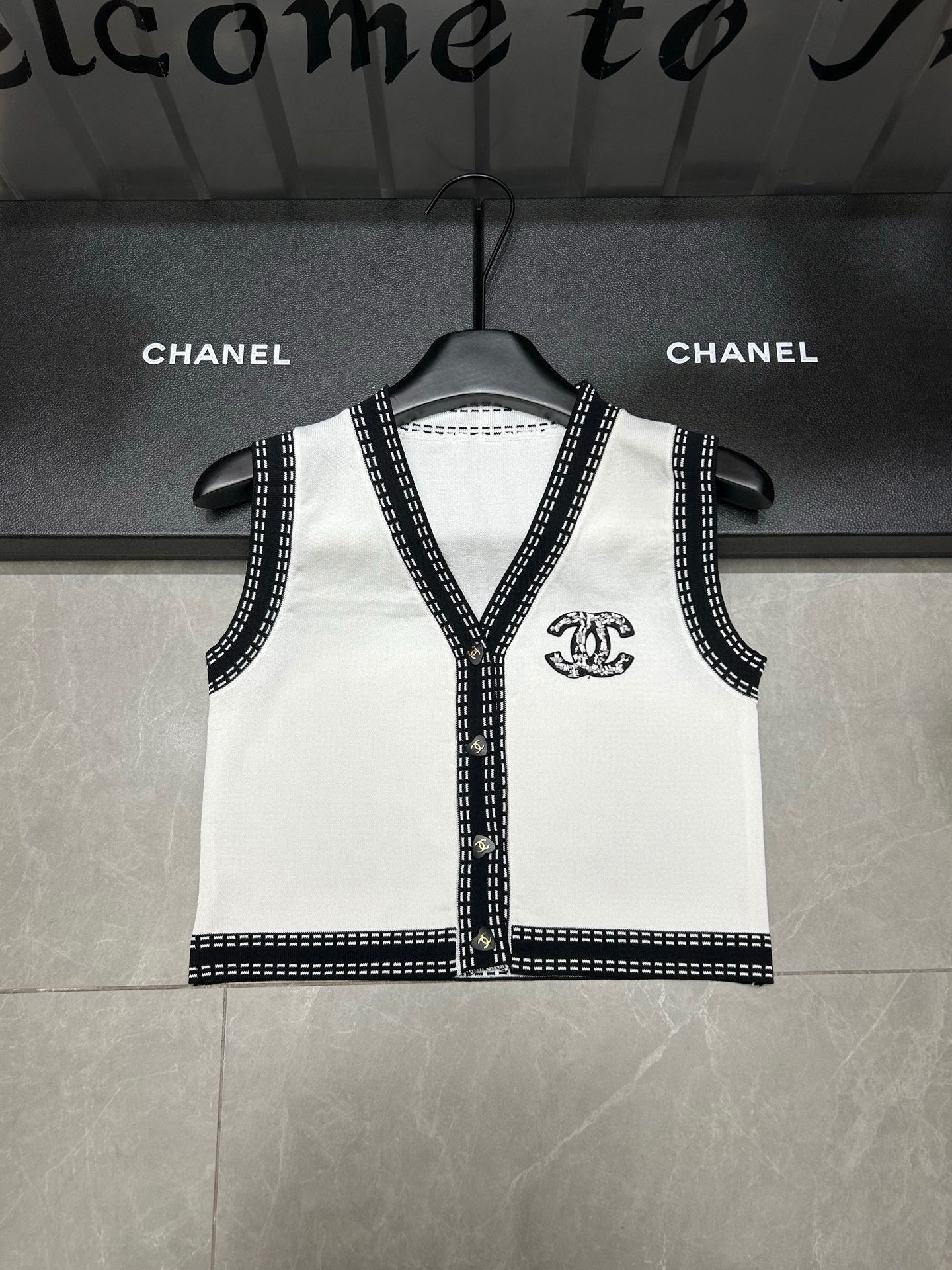 25 new Rhinestone logo vest