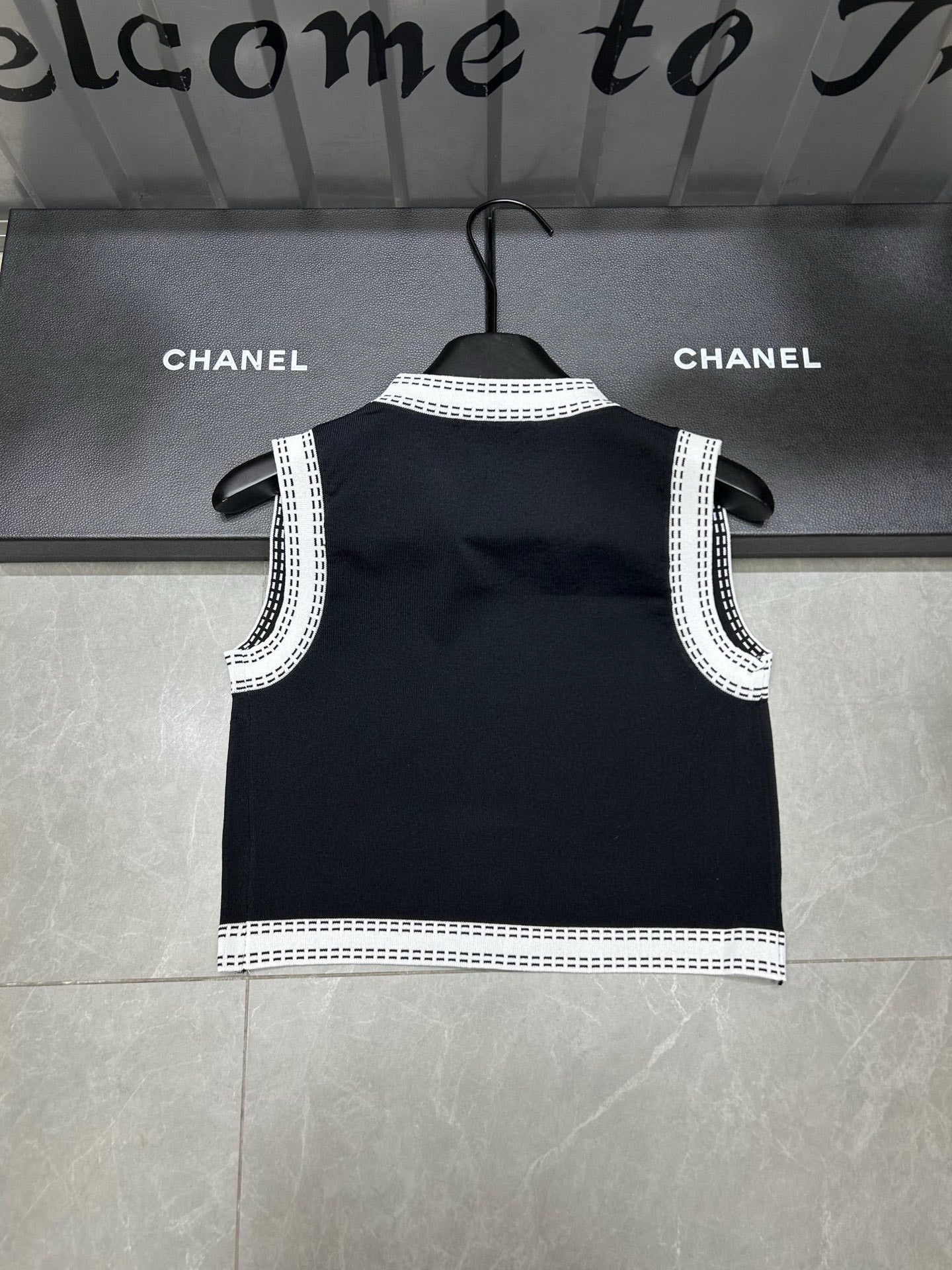 25 new Rhinestone logo vest