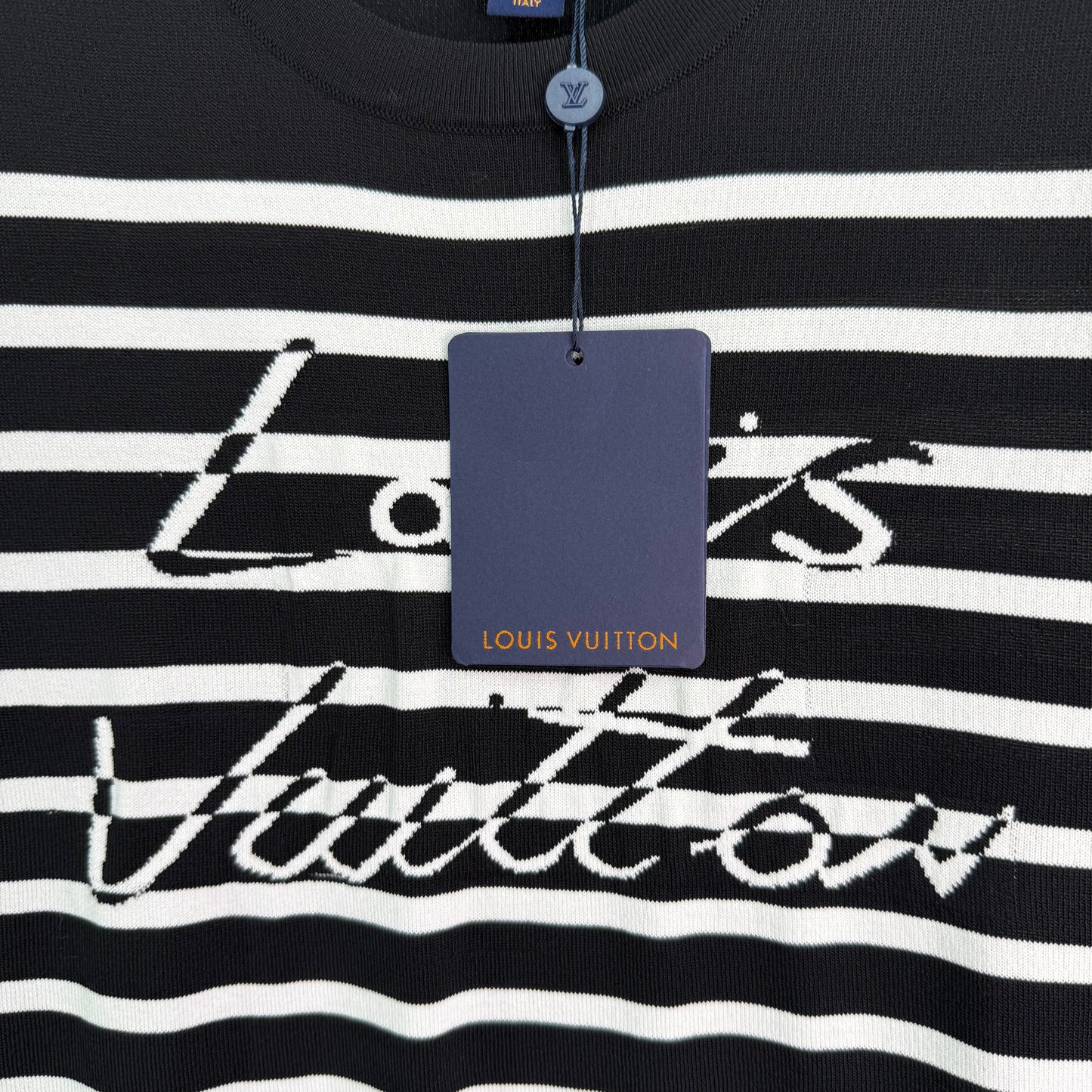 25 Striped Knitted Short Sleeve