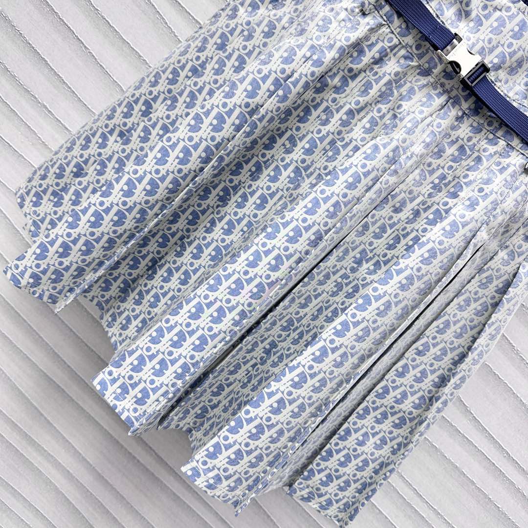 25 Jacquard Waistband Vest Skirt
