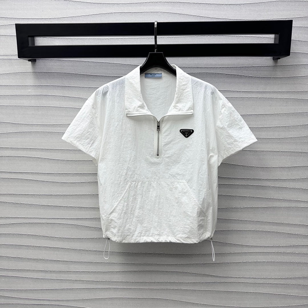 25 Lapel Blouse and Half Skirt Set