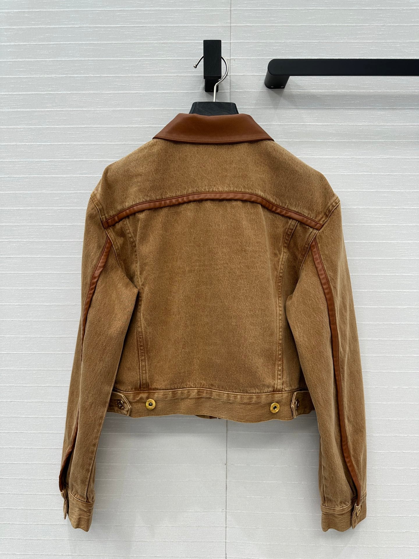 25 Wrap Around Denim Jacket Coat