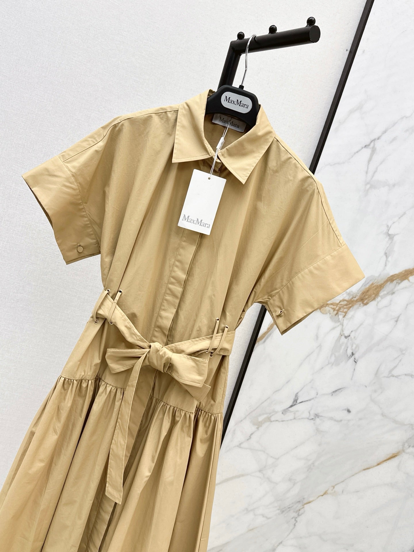 25 The latest long shirt dresses for spring and summer(white Yellow Brown)