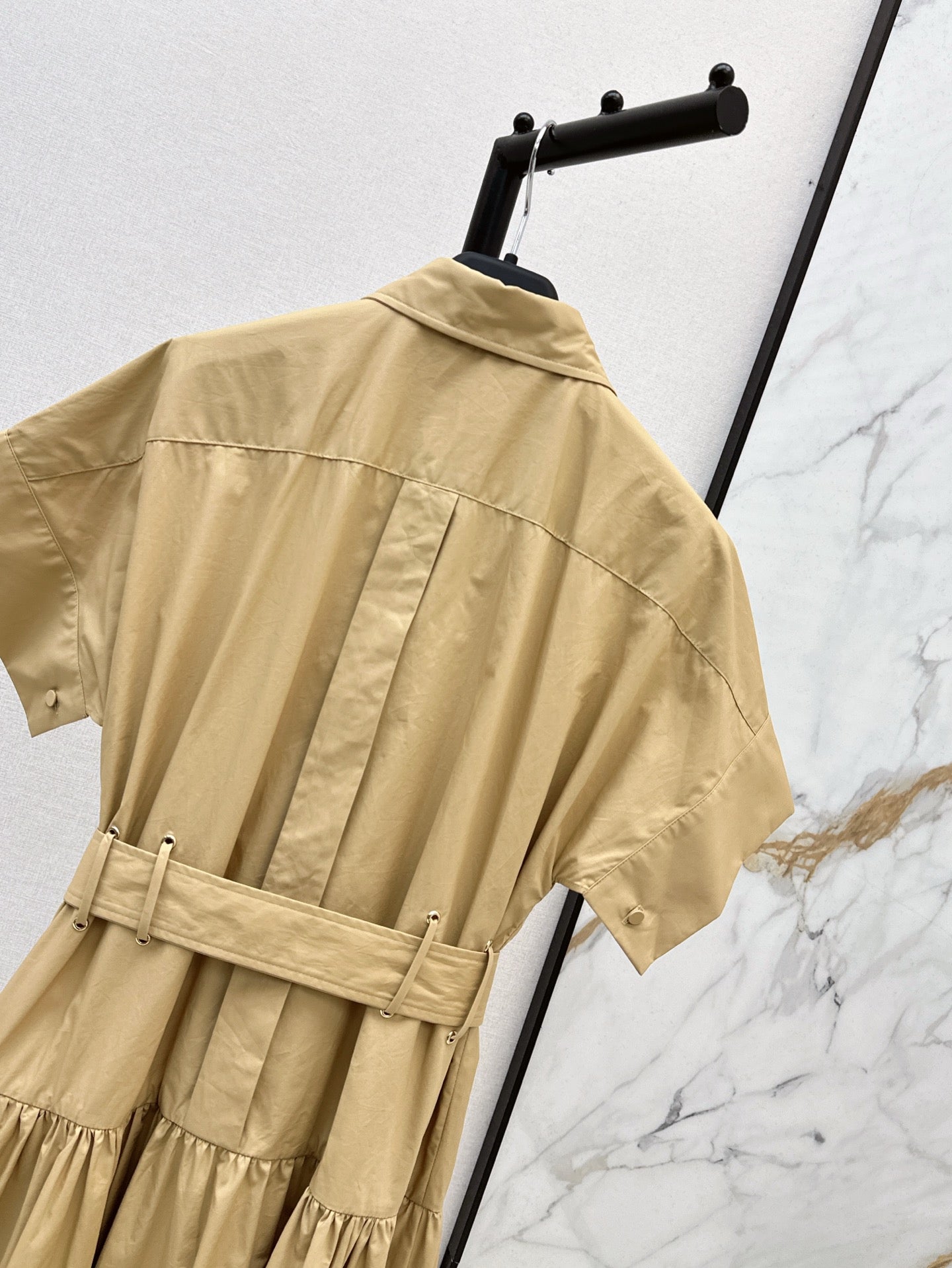25 The latest long shirt dresses for spring and summer(white Yellow Brown)
