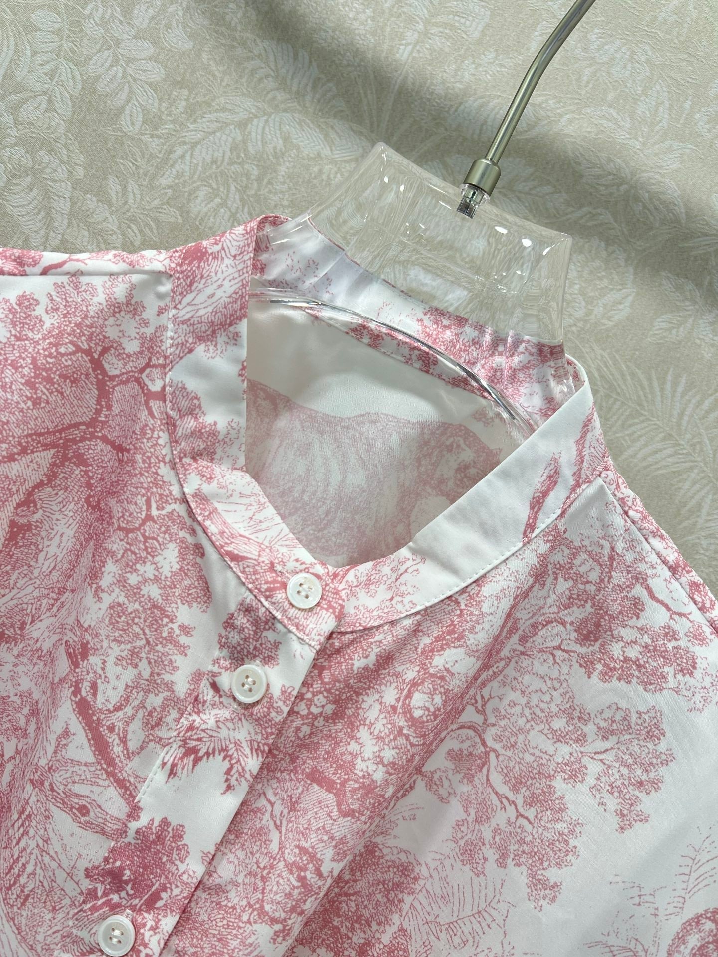 D 25 new jungle animal print Tie short shirt