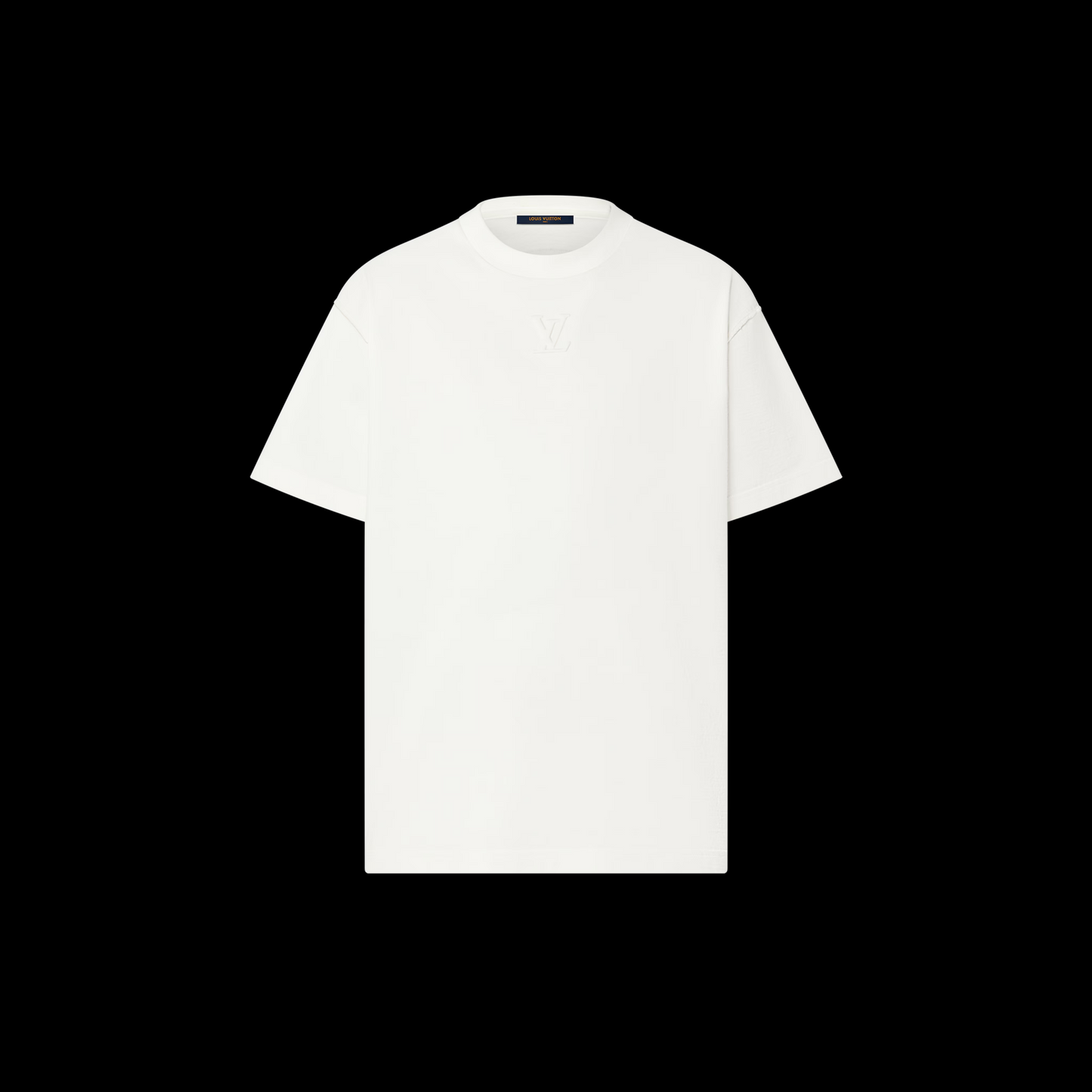 Embossed Cotton T-Shirt