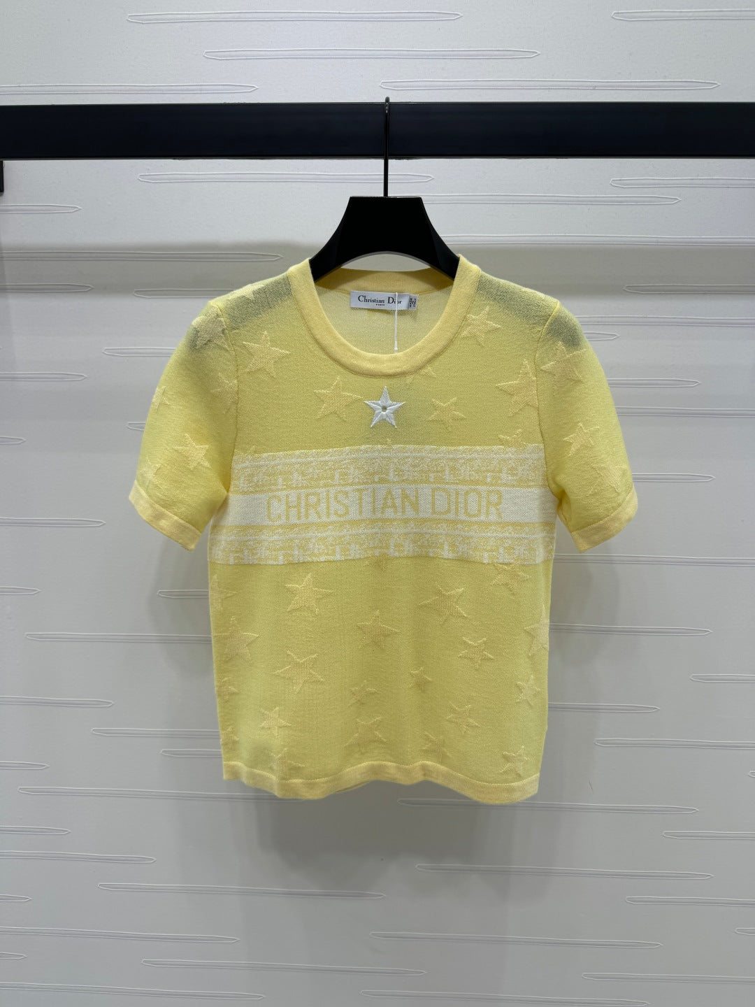 25 Colorblocked Logo Knit Short Sleeve