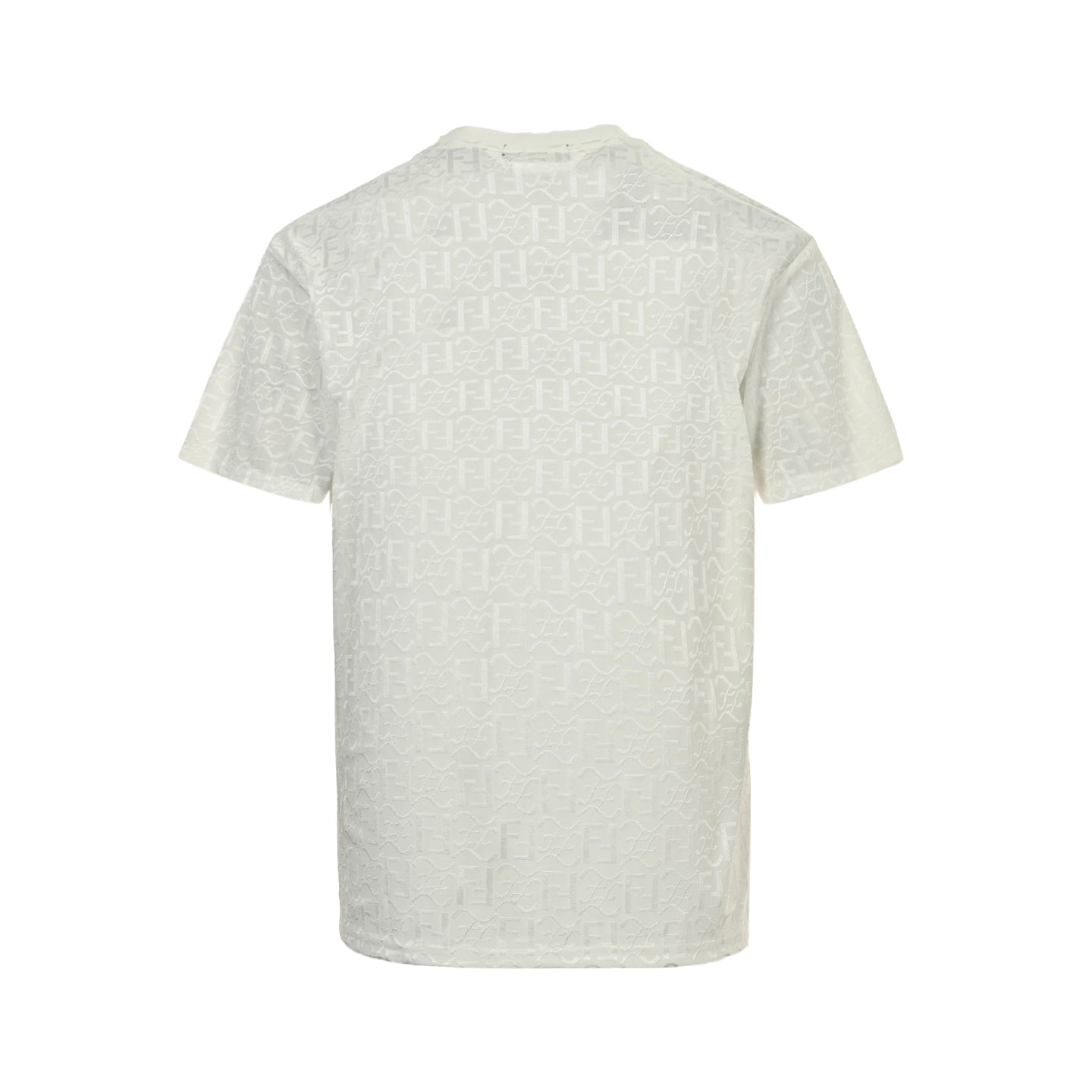 25ss ice silk dark pattern jacquard short sleeved shirt