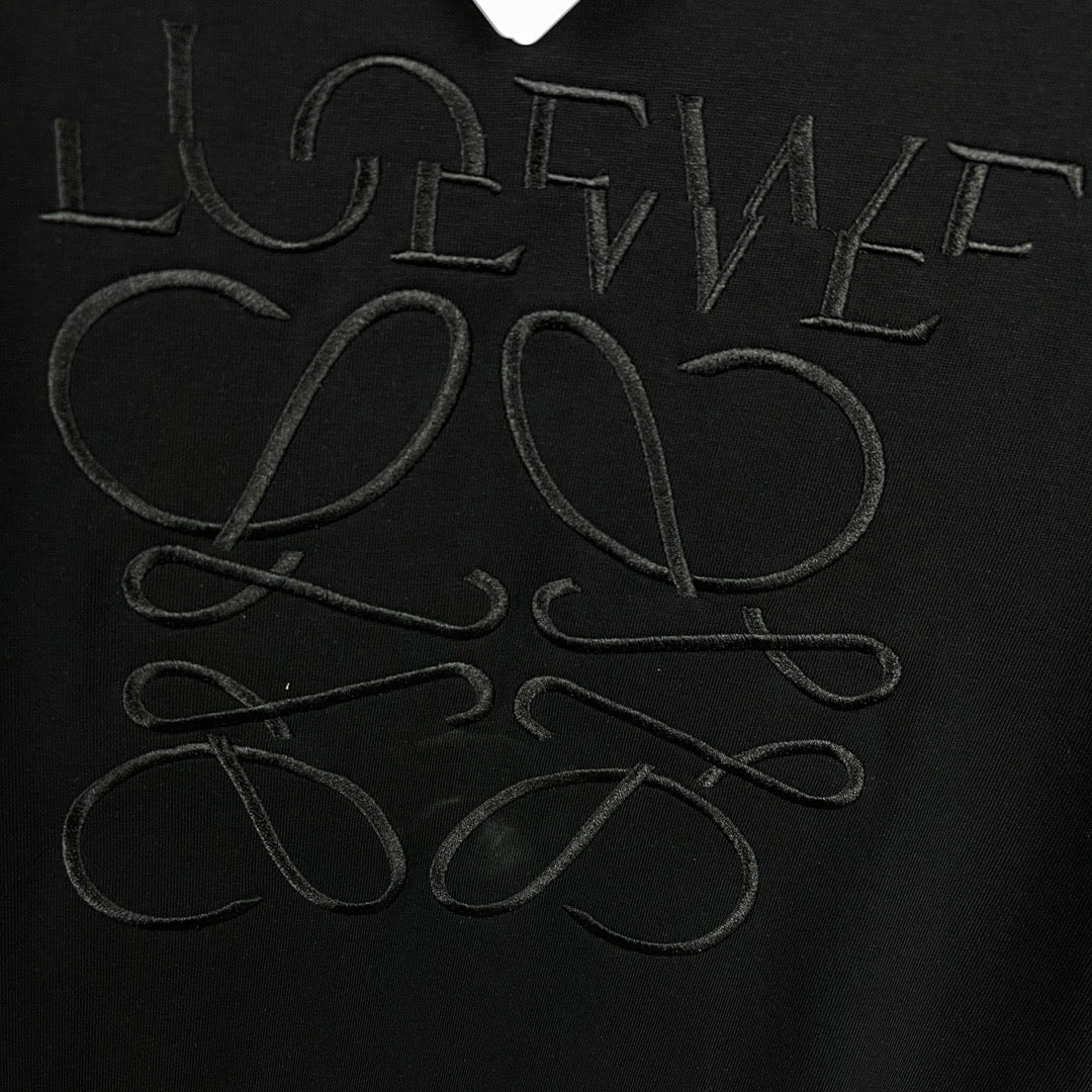 25ss misplaced logo embroidery T-shirt