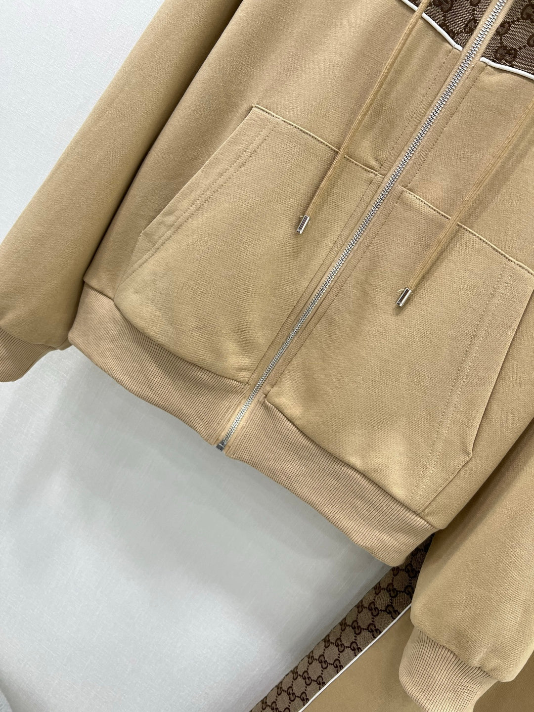 Preppy style athleisure suit