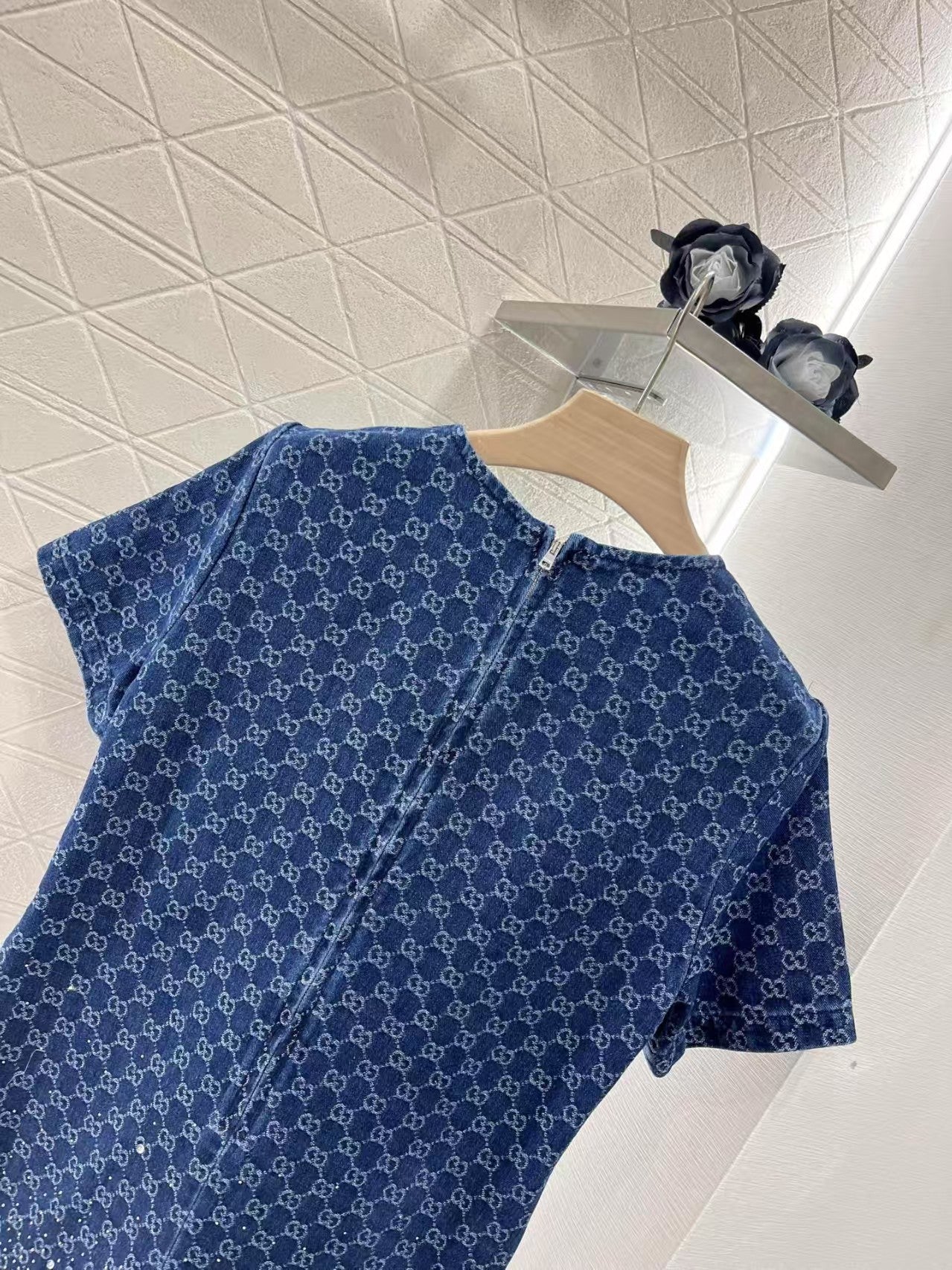 2025 New Heavy Industry Hot Diamond Jacquard Dress