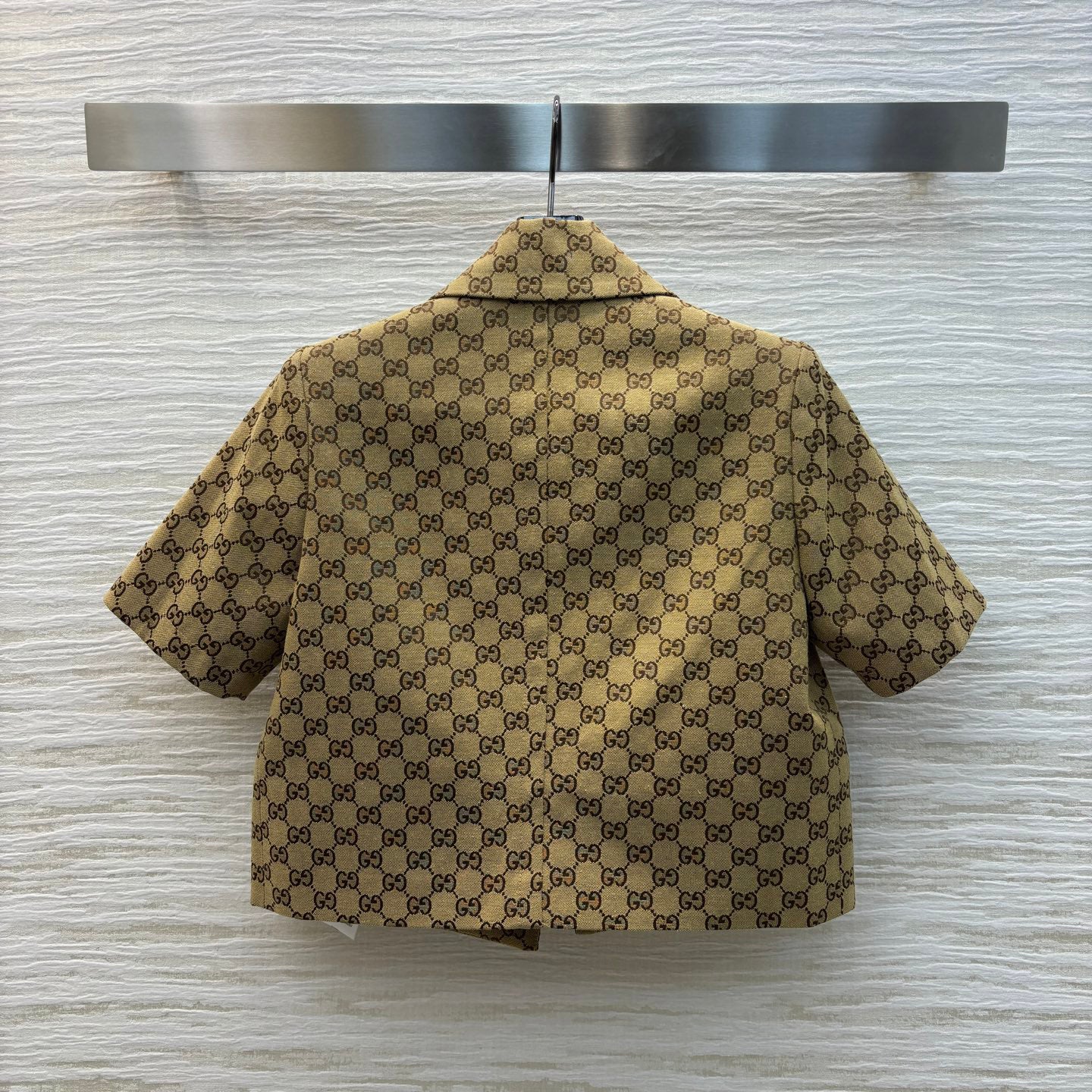Lapel short sleeves