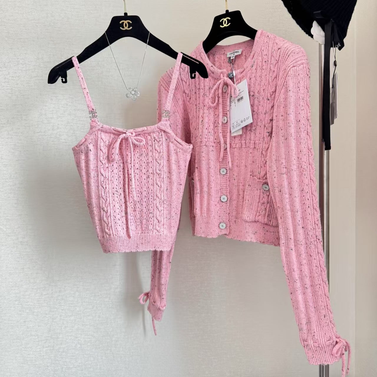 25ss Bowknot Camisole Vest