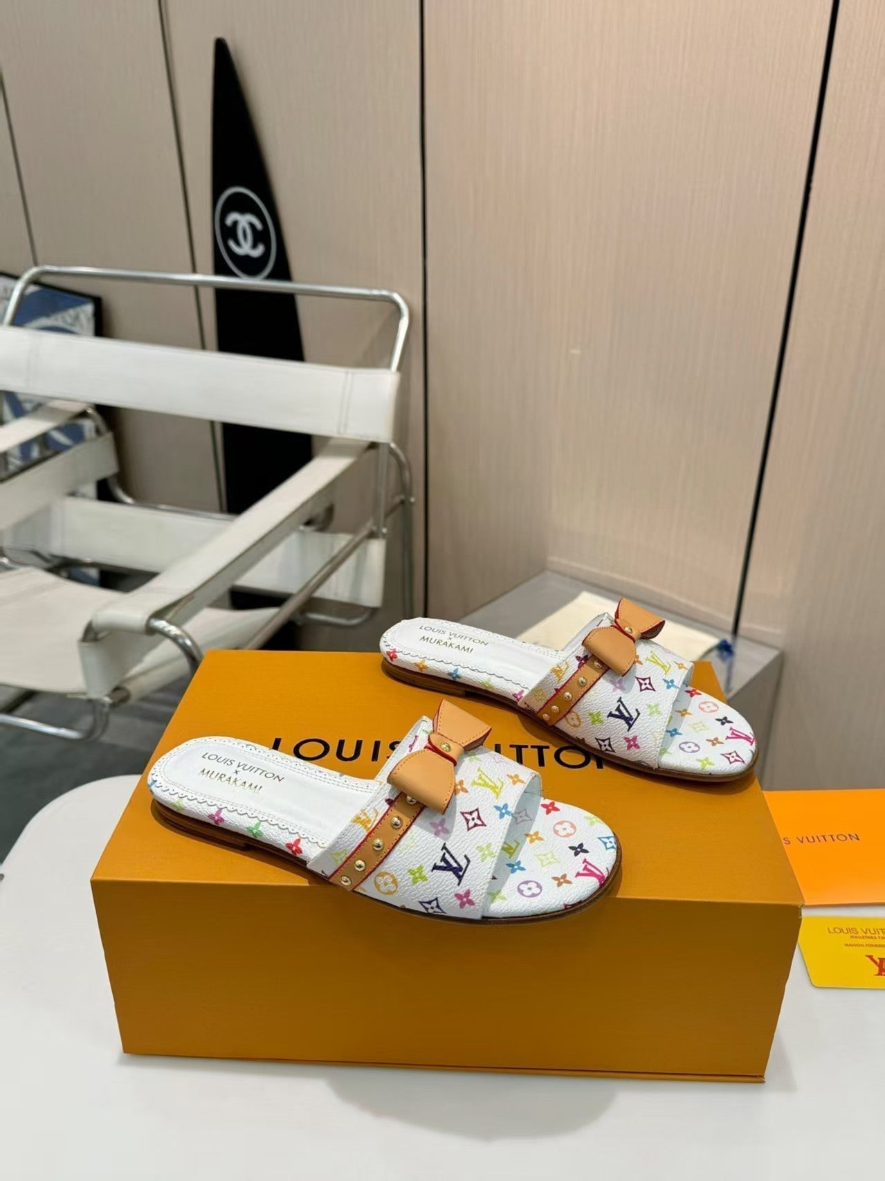 25ss bow flat slippers