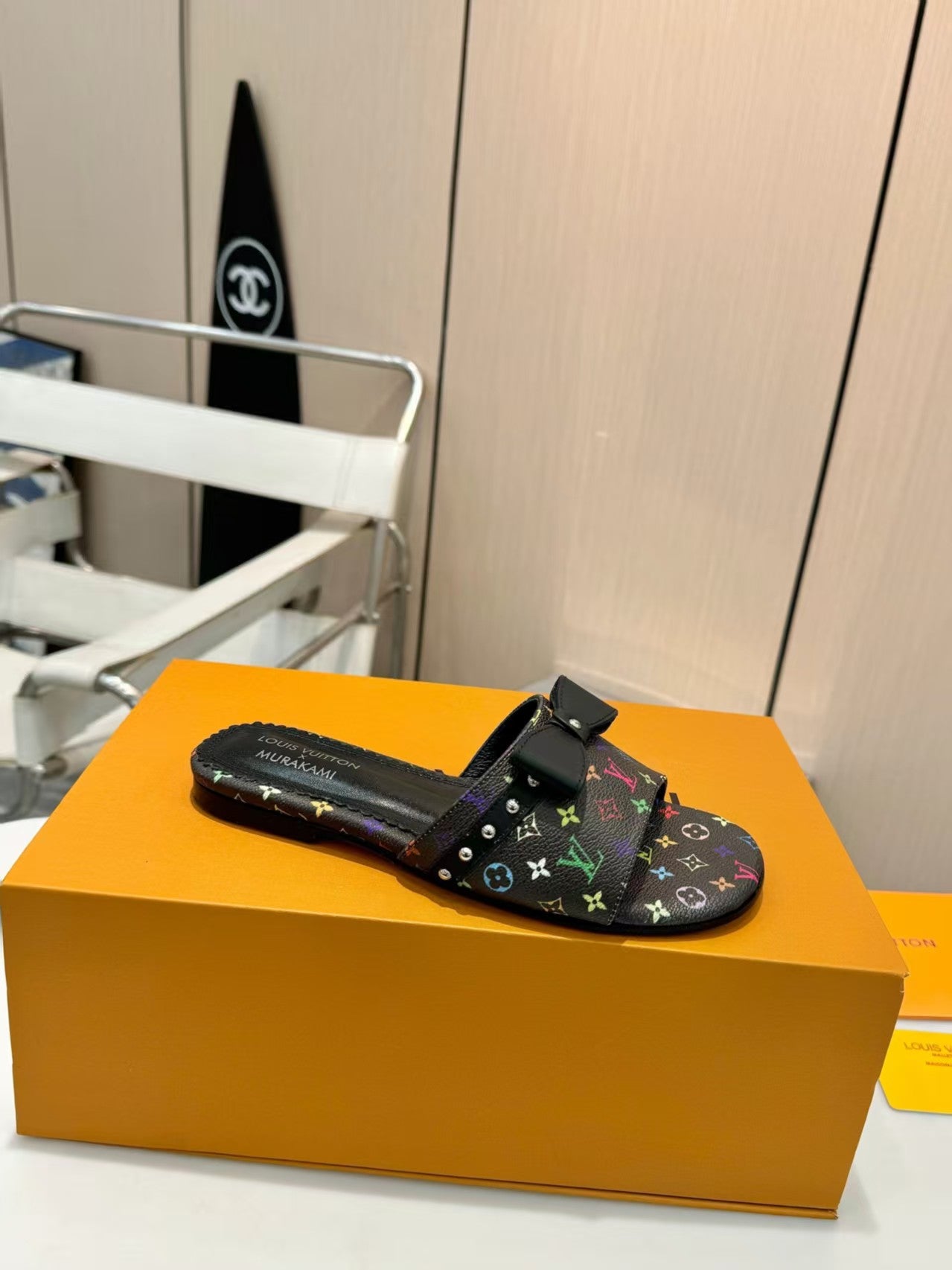 25ss bow flat slippers