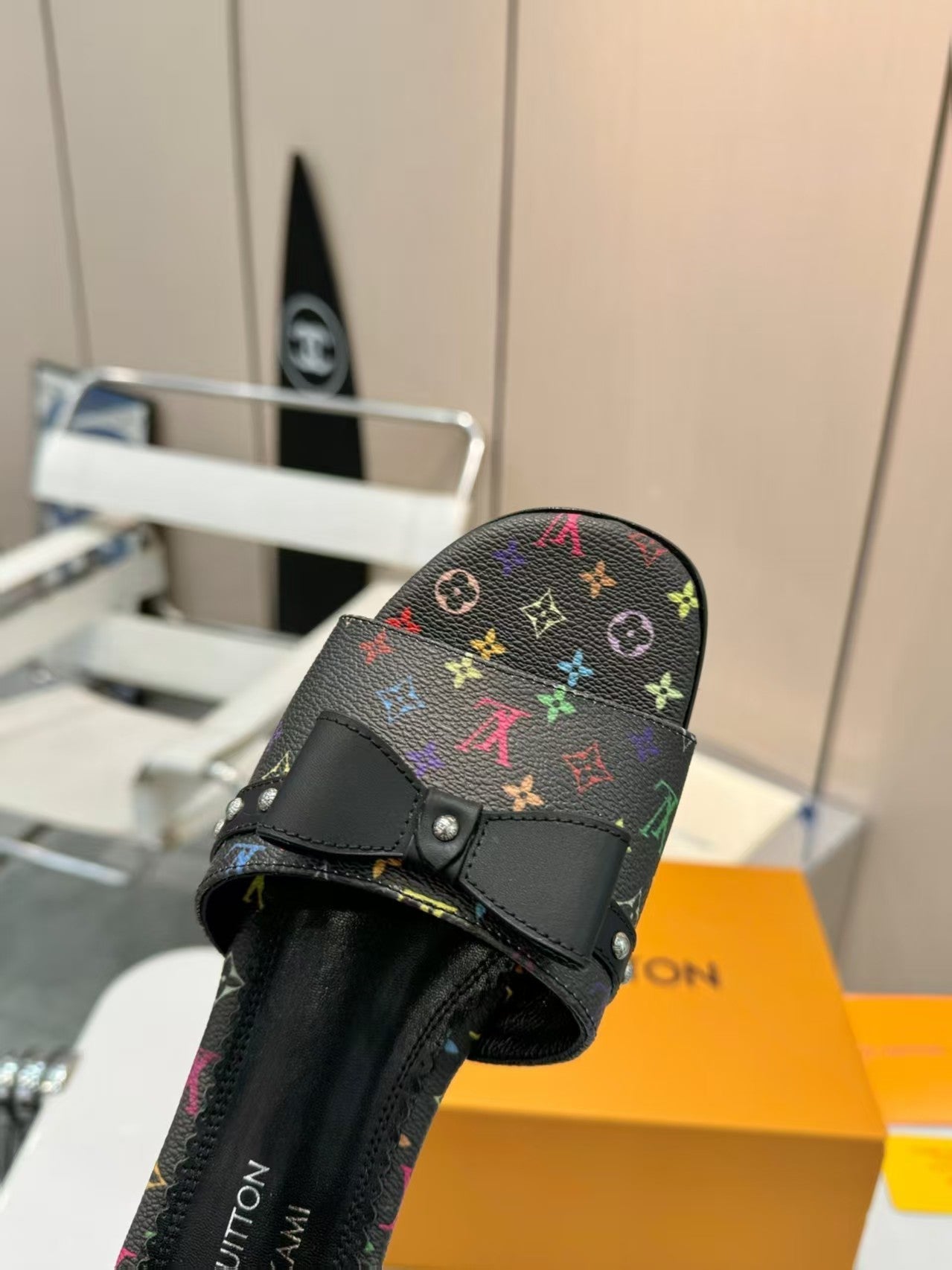 25ss bow flat slippers