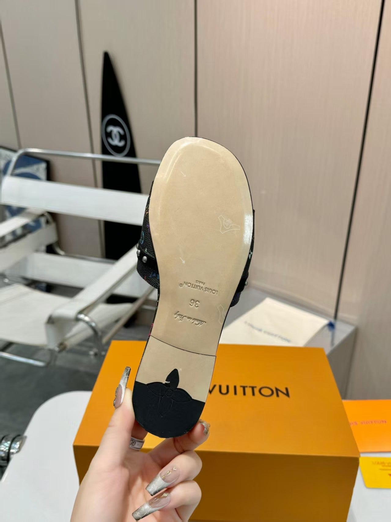 25ss bow flat slippers