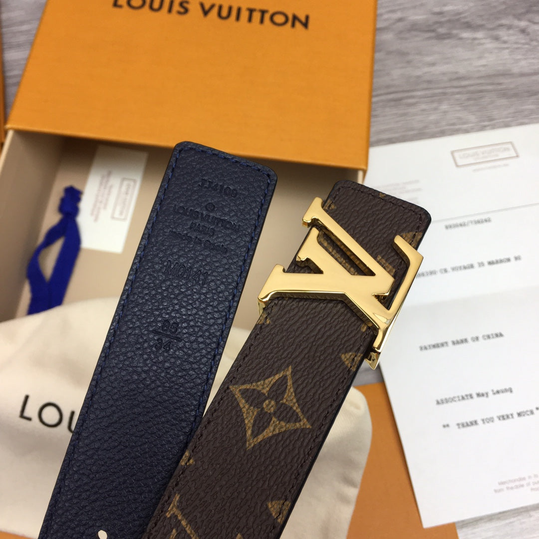 Classic letter buckle, double-sided