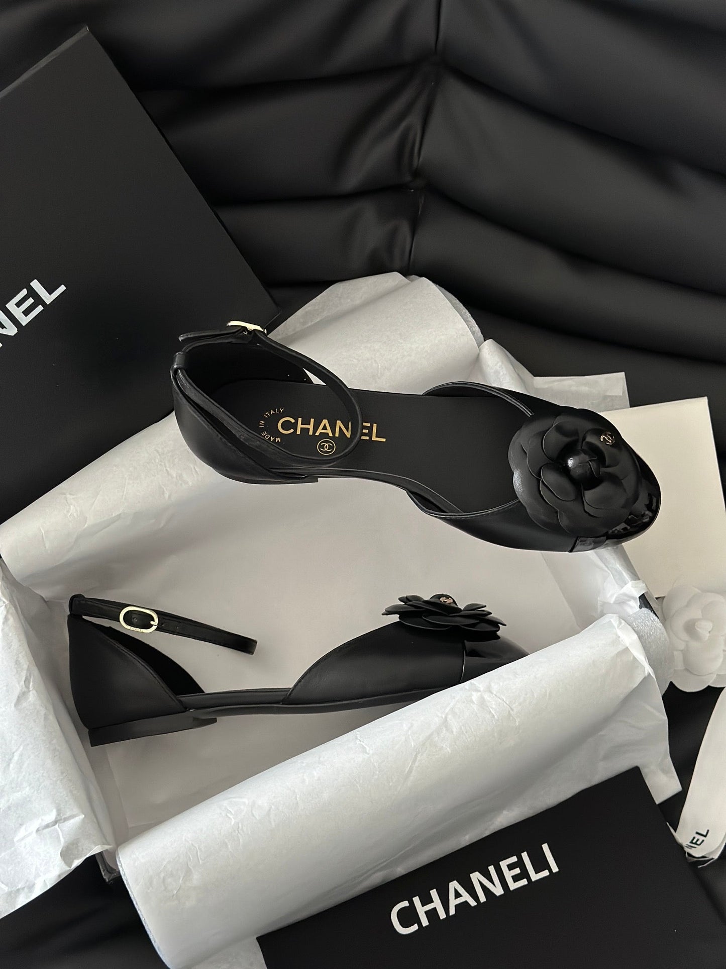 C 24 Camellia Sandals