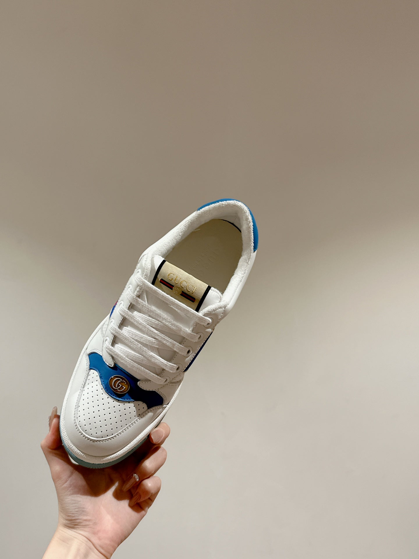 G classic White Casual Shoes