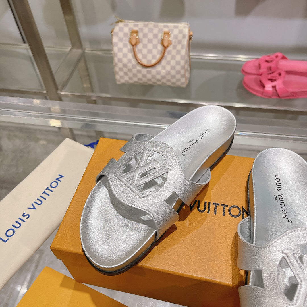 L men's and women's sandals