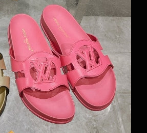 L men's and women's sandals