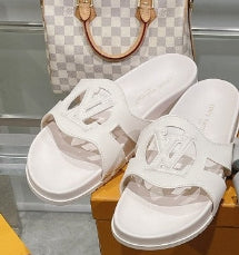 L men's and women's sandals