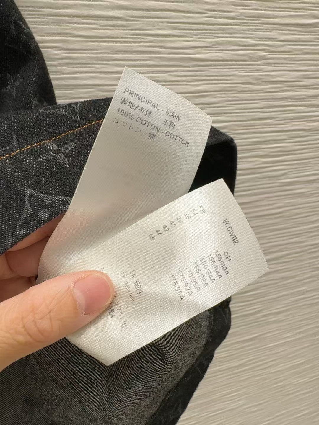 25ss belted jacquard denim dress