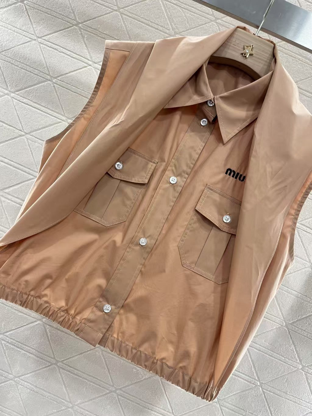 25ss Boy Scout Series Bow Tie Vest Shirt
