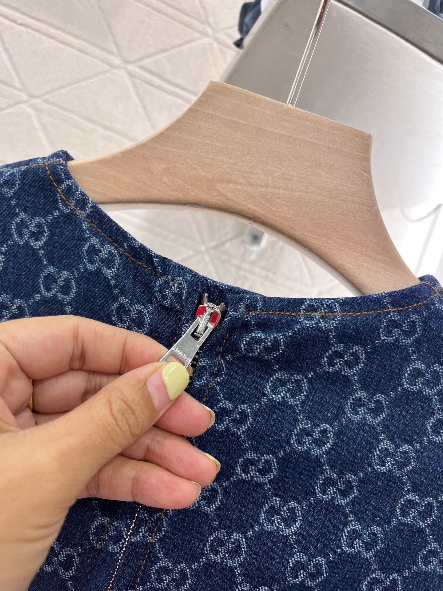 25ss new style Belt denim skirt