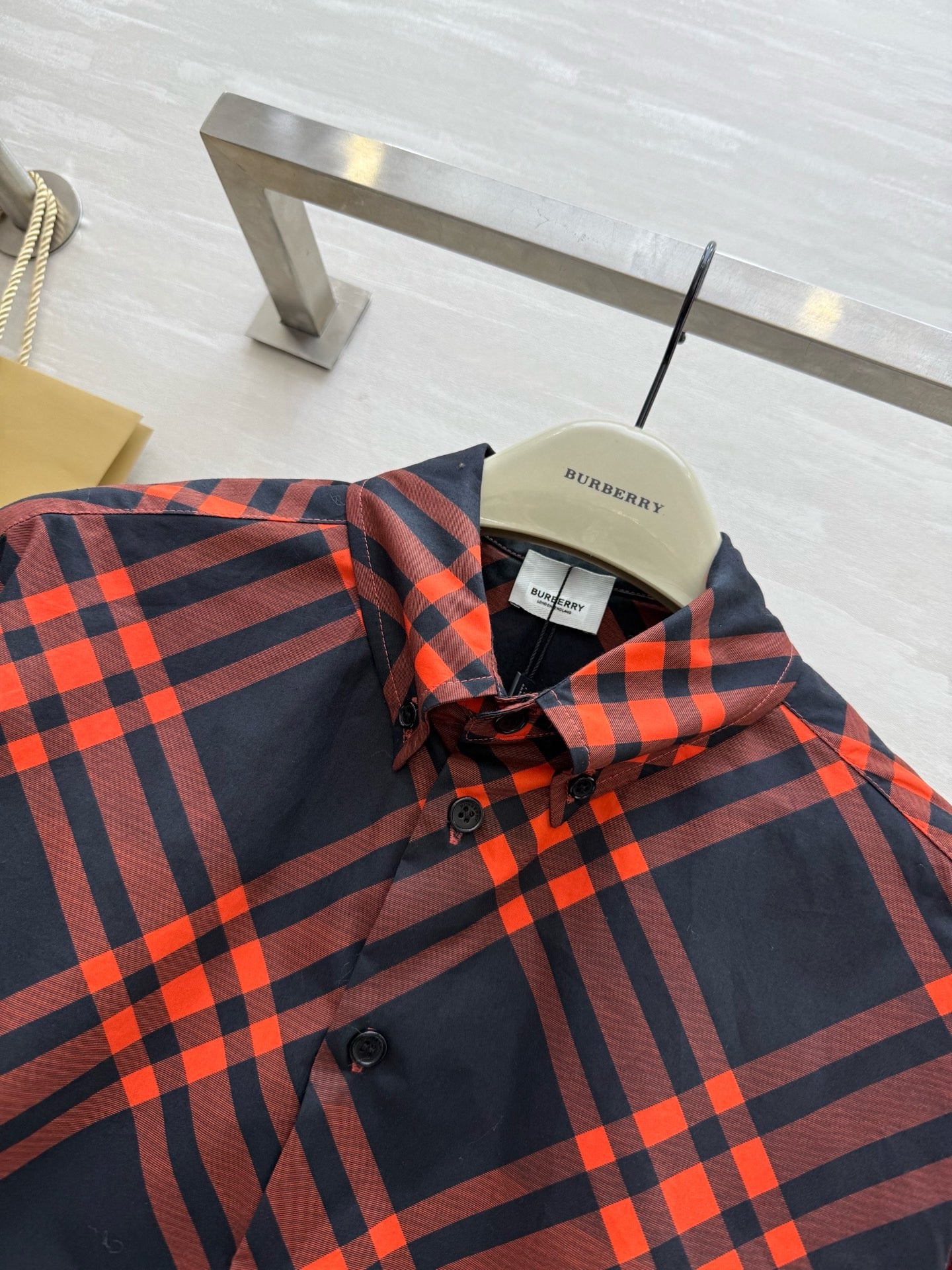 25SS new fashion British style short shirt