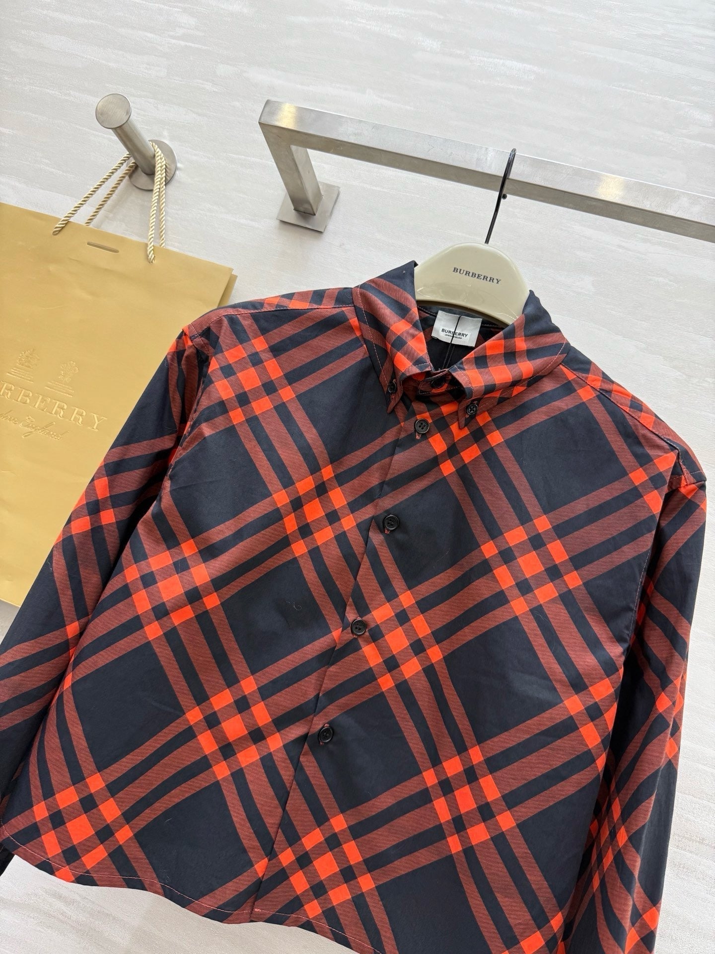 25SS new fashion British style short shirt