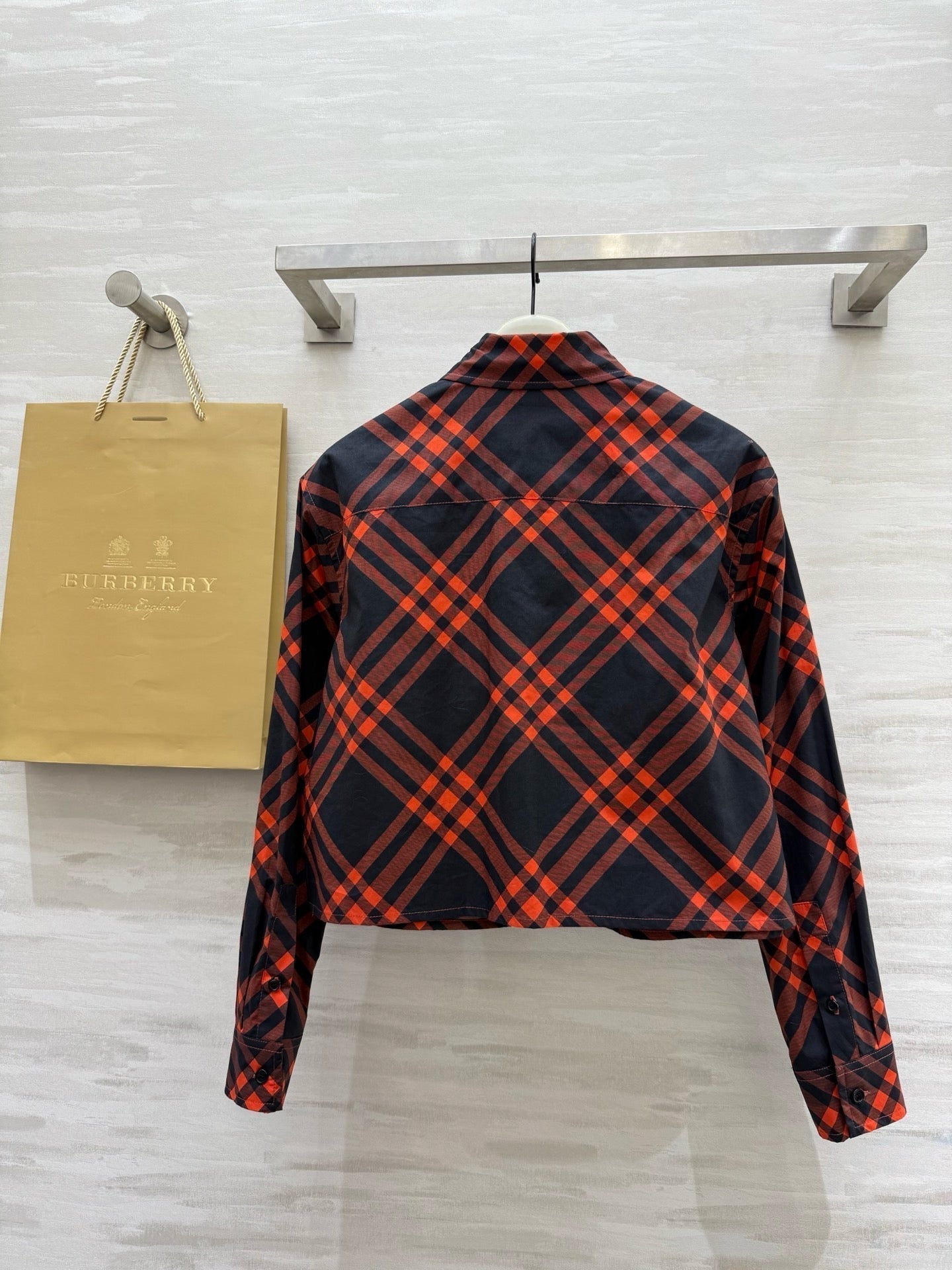 25SS new fashion British style short shirt