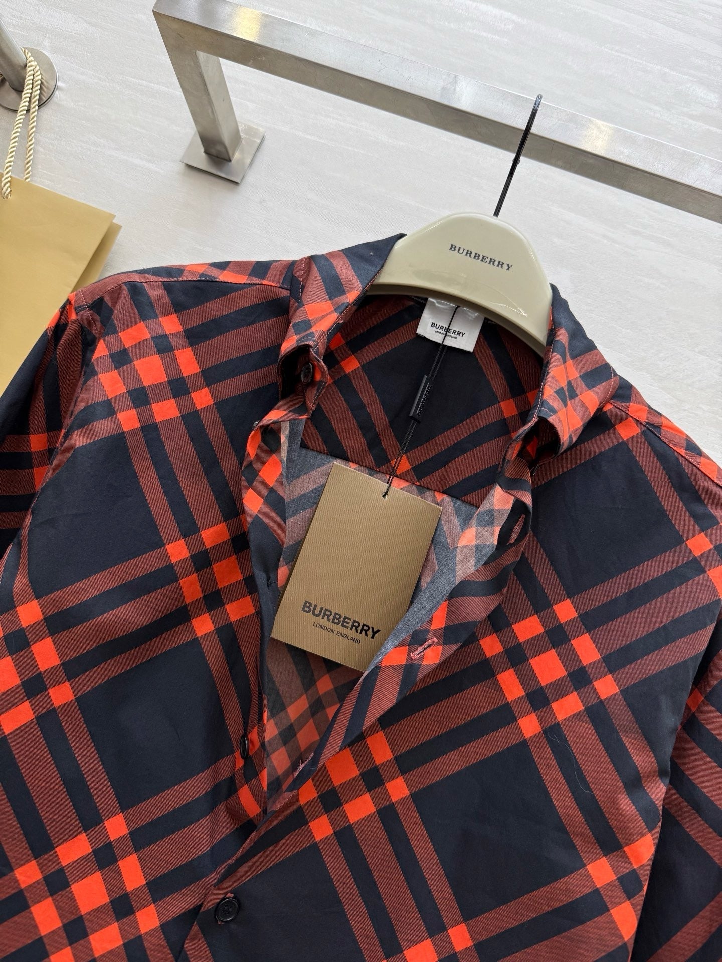 25SS new fashion British style short shirt
