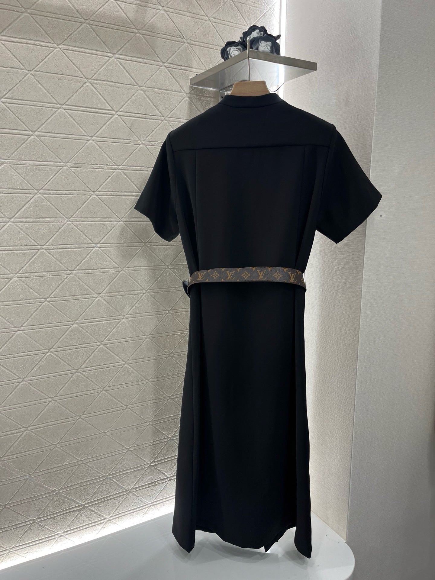 25SS New Arrival 2025SS Belted Double Breasted Dress