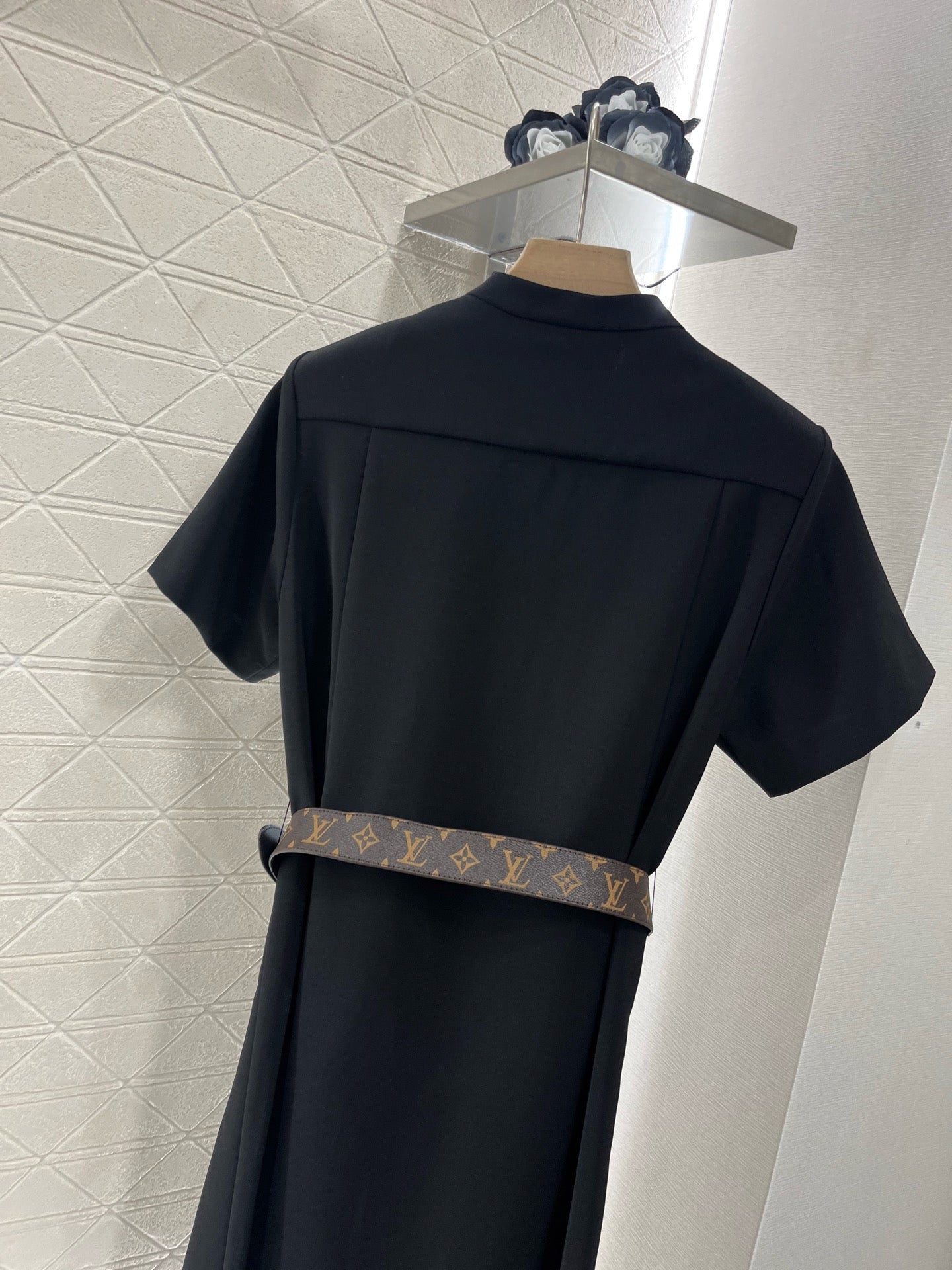 25SS New Arrival 2025SS Belted Double Breasted Dress