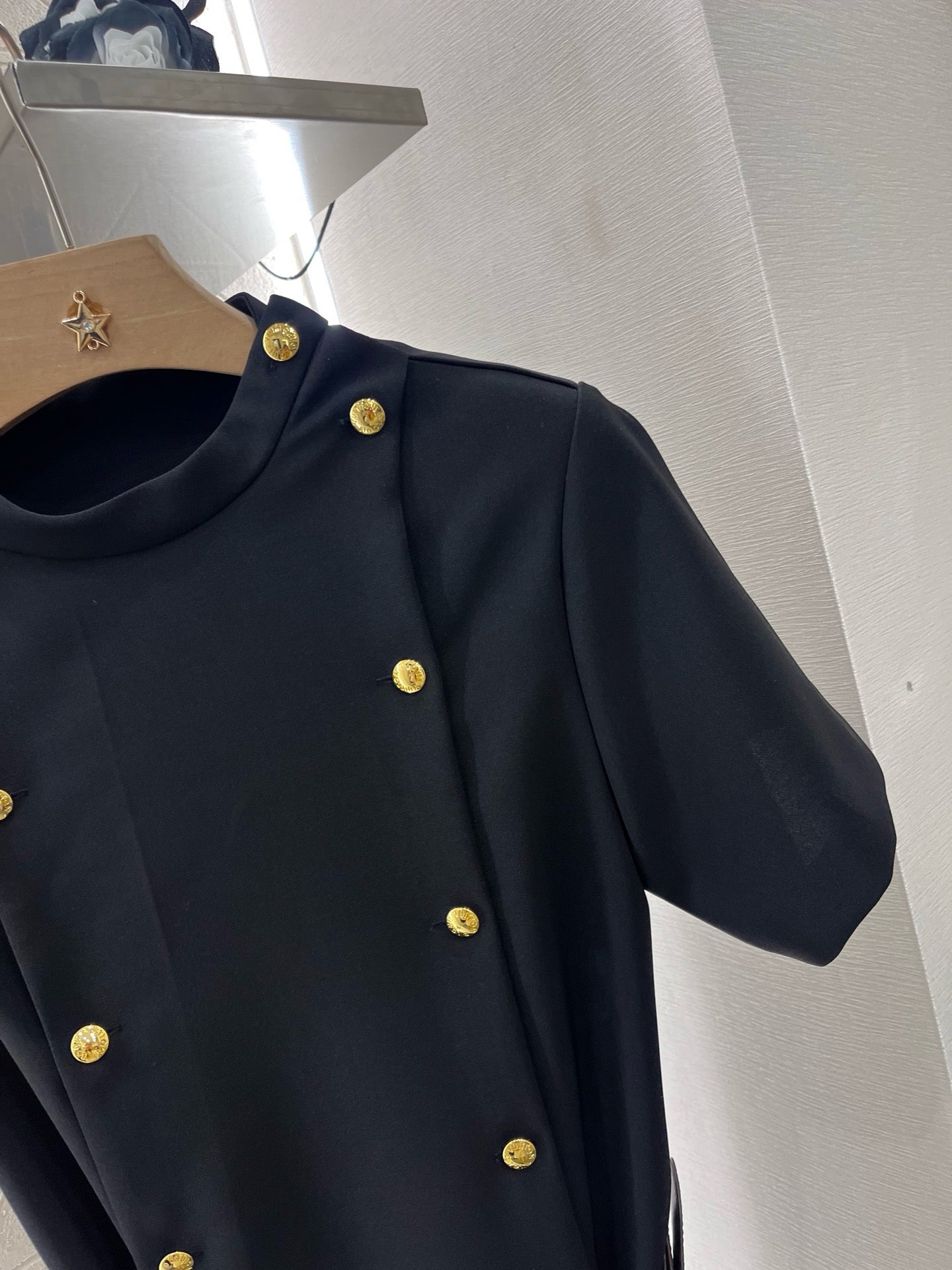 25SS New Arrival 2025SS Belted Double Breasted Dress