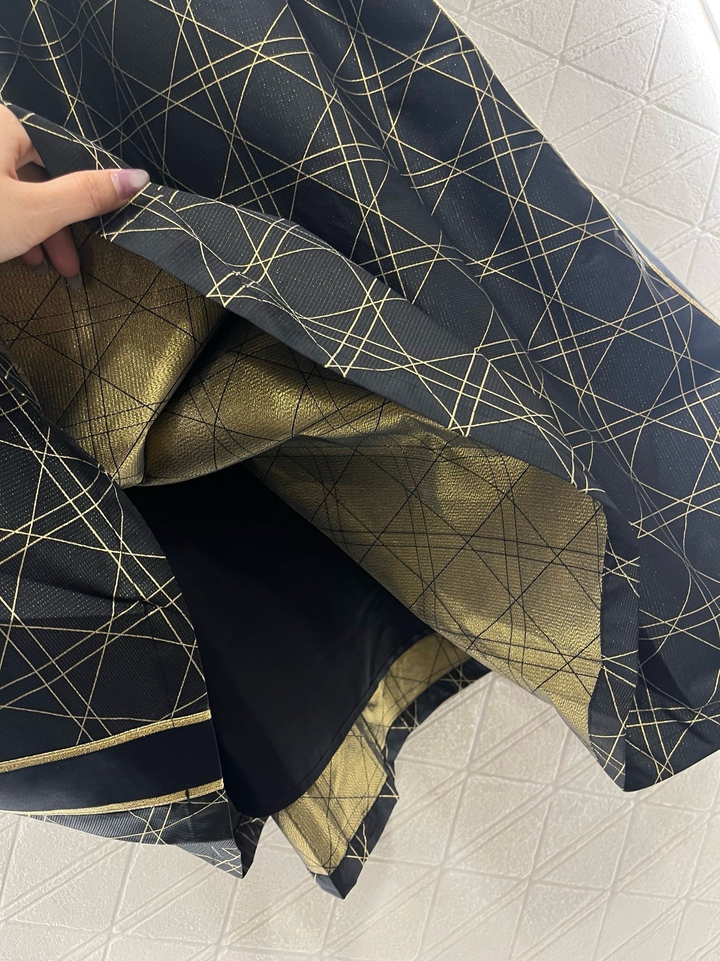 25SS New Arrival High Waist Jacquard Skirt