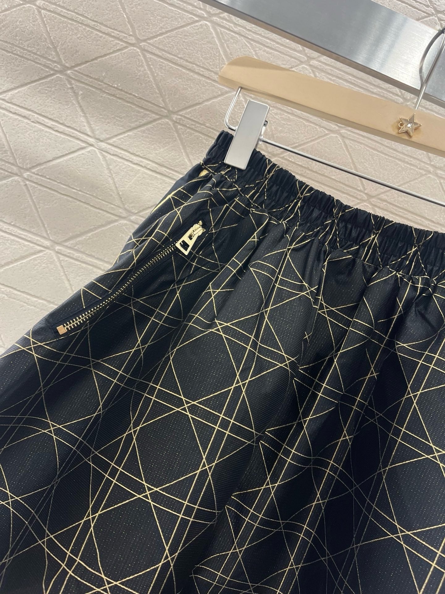 25SS New Arrival High Waist Jacquard Skirt
