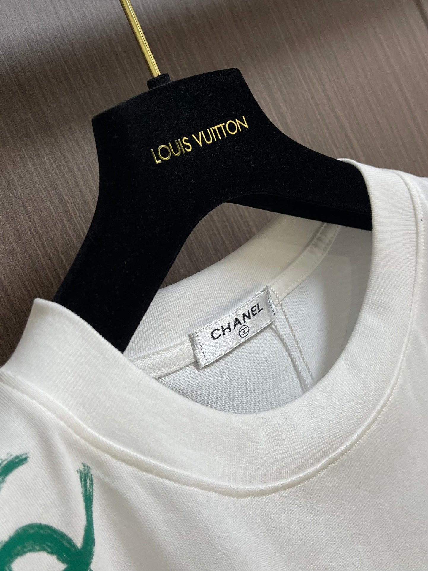 25SS Early spring new simple logo graffiti series minimalist letter print short-sleeved T-shirt